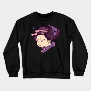 Ukiyoe Girl Crewneck Sweatshirt